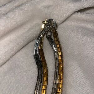 Gold and Silver Chain necklace